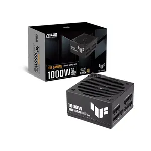 ASUS TUF Gaming 1000W Gold EVO Power Supply, ATX 3.1, PCIe 5.1, 80 PLUS Gold, Cybenetics Platinum 230V / Gold 115V, 12V-2x6 16-Pin Connector, 135mm Dual-Ball Bearing Fan, Premium Embossed Cables, TUF-GAMING-1000G-EVO