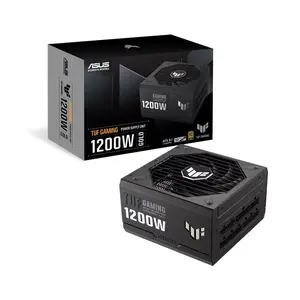 ASUS TUF Gaming 1200G 1200W 80 Plus Gold Fully Modular ATX 3.1 Power Supply, PCIe 5.1 Ready, Native 16-Pin GPU Connector, 135mm Axial-Tech Fan