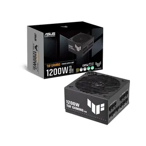 ASUS TUF Gaming 1200W Gold EVO Power Supply, ATX 3.1, PCIe 5.1, 80 PLUS Gold, Cybenetics Platinum, 12V-2x6 16-Pin Connector, 135mm Dual-Ball Bearing Fan, Military-Grade Capacitors, Premium Embossed Cables