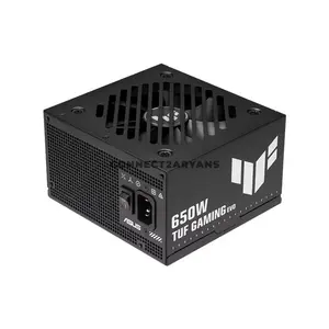 ASUS TUF Gaming 650W Bronze EVO Power Supply, ATX 3.1, 80 PLUS Bronze Efficiency, Active PFC, 650W +12V Output, PCIe 6+2-Pin Connectors, 140mm Compact ATX PSU, TUF-GAMING-650B-EVO