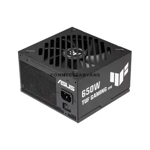ASUS TUF Gaming 650W Gold EVO Power Supply, ATX 3.1, PCIe 5.1, 80 PLUS Gold, Cybenetics Platinum 230V, 135mm Dual-Ball Bearing Fan, 12V-2x6 16-Pin Connector, Active PFC, Premium Embossed Cables