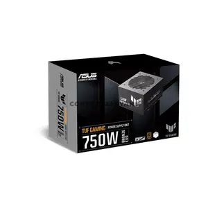 ASUS TUF Gaming 750W Bronze EVO Power Supply, ATX 3.1, PCIe 5.1, 80 PLUS Bronze + Cybenetics Silver, 135mm Dual Ball Bearing Fan, Military-Grade Components, Protective PCB Coating, Premium Etched Cables