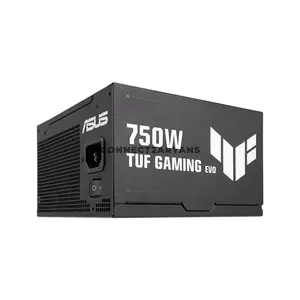 ASUS TUF Gaming 750W Gold EVO Power Supply, ATX 3.1, PCIe 5.1, 80 PLUS Gold + Cybenetics Gold, Fully Modular, 16-Pin PCIe Cable, 135mm Dual Ball Bearing Fan, Military-Grade Capacitors, Protective PCB Coating