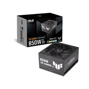 ASUS TUF Gaming 850W Gold EVO Power Supply, ATX 3.1, PCIe 5.1, 80 PLUS Gold, Cybenetics Platinum 230V / Gold 115V, 12V-2x6 16-Pin Connector, Fully Modular, 140mm Compact Design, TUF-GAMING-850G-EVO