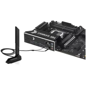 ASUS TUF GAMING B850-E WIFI ATX Motherboard, AMD B850 Chipset, AM5 Socket, DDR5 Memory Support, PCIe 5.0 Graphics and Storage Support, WiFi 7 Connectivity, Military-Grade Components High-Performance Gaming Motherboard