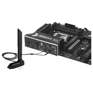 ASUS TUF GAMING B850-PLUS WIFI ATX Motherboard, AMD B850 Chipset, AM5 Socket, DDR5 Memory Support, PCIe 5.0 Expansion, WiFi 7 Connectivity, Military-Grade Components Gaming Motherboard