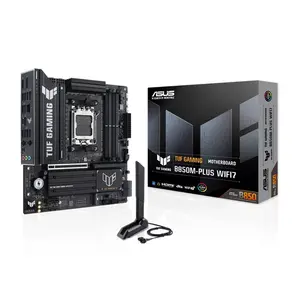 ASUS TUF GAMING B850M-PLUS WIFI7 Micro-ATX Motherboard, AMD B850 Chipset, DDR5 Memory Support, AM5 Socket