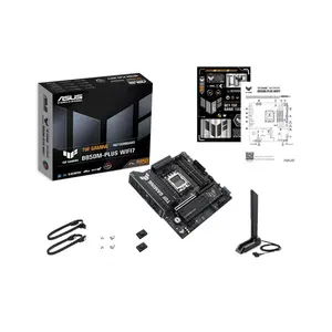ASUS TUF GAMING B850M-PLUS WIFI7 Micro-ATX Motherboard, AMD B850 Chipset, DDR5 Memory Support, AM5 Socket