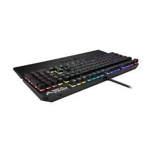 ASUS TUF Gaming K3 RA05 RGB Mechanical Gaming Keyboard, Aura Sync RGB Lighting, N-Key Rollover, Aluminum Alloy Frame, Dedicated Media Controls