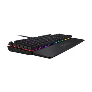 ASUS TUF Gaming K3 RA05 RGB Mechanical Gaming Keyboard, Aura Sync RGB Lighting, N-Key Rollover, Aluminum Alloy Frame, Dedicated Media Controls