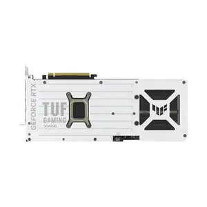 ASUS TUF GAMING GeForce RTX 5070 Ti White OC Edition 16GB GDDR7 Graphics Card, 2610MHz Boost Clock, NVIDIA Blackwell Architecture, Triple Axial-Tech Fan Cooling, PCIe 5.0 Interface, Factory Overclocked White Gaming GPU