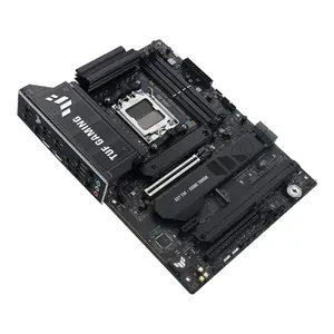 ASUS TUF GAMING X870E-PLUS WIFI7 ATX Motherboard, AMD X870E Chipset, AM5 Socket, DDR5 Memory Support, PCIe 5.0 Graphics and Storage Support, WiFi 7 Connectivity, Military-Grade Components Gaming Motherboard