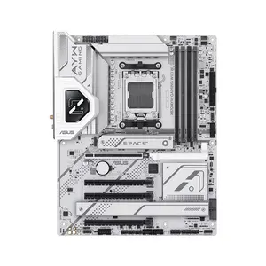 ASUS X870 AYW GAMING WIFI W ATX Motherboard, AMD X870 Chipset, AM5 Socket, DDR5 Memory Support, PCIe 5.0 Expansion, WiFi 7 Connectivity, White Edition High-Performance Gaming Motherboard
