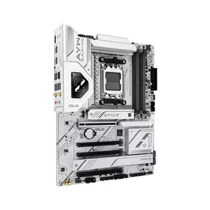 ASUS X870 AYW GAMING WIFI W ATX Motherboard, AMD X870 Chipset, AM5 Socket, DDR5 Memory Support, PCIe 5.0 Expansion, WiFi 7 Connectivity, White Edition High-Performance Gaming Motherboard