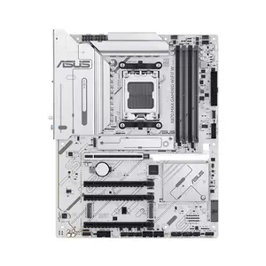 ASUS X870 MAX GAMING WIFI7 W ATX Motherboard, AMD X870 Chipset, AM5 Socket, DDR5 Memory Support, PCIe 5.0 Expansion, WiFi 7 Connectivity, White Edition High-Performance Gaming Motherboard