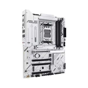 ASUS X870 MAX GAMING WIFI7 W ATX Motherboard, AMD X870 Chipset, AM5 Socket, DDR5 Memory Support, PCIe 5.0 Expansion, WiFi 7 Connectivity, White Edition High-Performance Gaming Motherboard