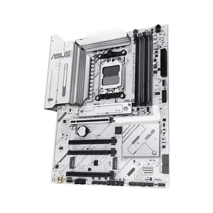 ASUS X870 MAX GAMING WIFI7 W ATX Motherboard, AMD X870 Chipset, AM5 Socket, DDR5 Memory Support, PCIe 5.0 Expansion, WiFi 7 Connectivity, White Edition High-Performance Gaming Motherboard