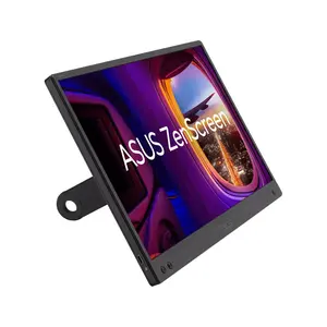 ASUS ZenScreen MB166CR 15.6 Inch Full HD IPS Portable Monitor, 1920×1080 Resolution, USB-C DisplayPort Alt Mode Connectivity, Anti-Glare Display, Ultra-Slim Lightweight Design, 60Hz Portable Productivity Monitor