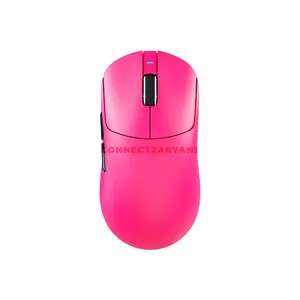Attack Shark X8 SE Berry Red Tri-Mode Wireless Gaming Mouse, PAW3311 Sensor, 25000 DPI, 55g±3g Lightweight Design, Bluetooth 2.4GHz & Wired Connectivity, 1000Hz Polling Rate, 400 IPS, 40G Acceleration, 500mAh Battery & PTFE Skates