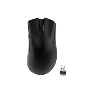 ATTACK SHARK R1 Wireless Gaming Mouse, Black Edition, Lightweight Ergonomic Design with High Precision Optical Sensor