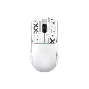 ATTACK SHARK X11SE Tri-Mode Wireless Gaming Mouse White Edition, Bluetooth 5.0, 2.4GHz Wireless and USB-C Connectivity, Lightweight High-Performance Gaming Mouse