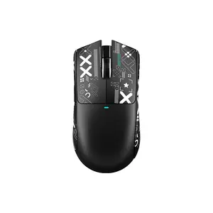 ATTACK SHARK X11SE Tri-Mode Wireless Gaming Mouse Black Edition, Bluetooth 5.0, 2.4GHz Wireless and USB-C Connectivity, Lightweight High-Performance Gaming Mouse