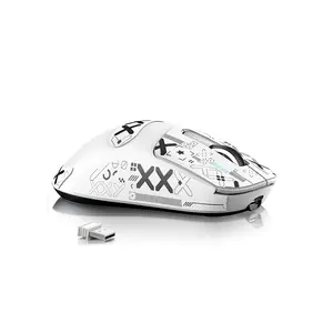 ATTACK SHARK X3PRO Gaming Mouse White Edition, Lightweight Wireless Design, High-Precision Optical Sensor, Competitive Esports Gaming Mouse