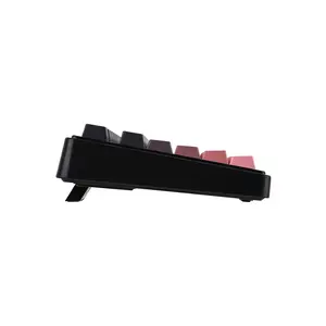 AULA F75 Gasket Mount Mechanical Keyboard Black Pink Side Print Edition, Compact Layout Design, RGB Lighting Effects, Mechanical Gaming Keyboard