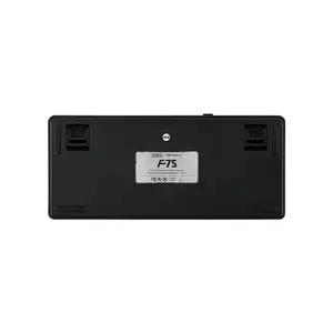 AULA F75 Gasket Mount Mechanical Keyboard Black Pink Side Print Edition, Compact Layout Design, RGB Lighting Effects, Mechanical Gaming Keyboard