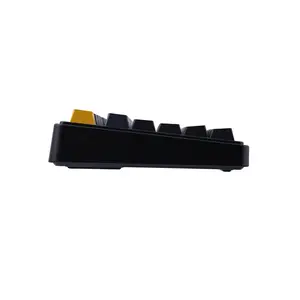 AULA F75 Gasket Mount Mechanical Keyboard Black RGB Edition, Compact Layout Design, RGB Lighting Effects, Mechanical Gaming Keyboard