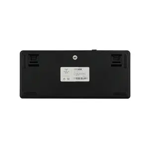 AULA F75 Gasket Mount Mechanical Keyboard Black Side Print Edition, Compact Layout Design, RGB Lighting Effects, Mechanical Gaming Keyboard