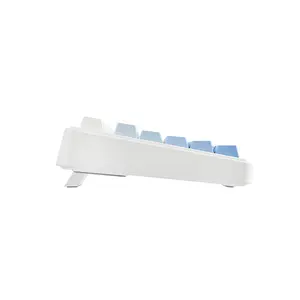 AULA F75 Gasket Mount Mechanical Keyboard Blue Side Print Edition, Compact Layout Design, RGB Lighting Effects, Mechanical Gaming Keyboard