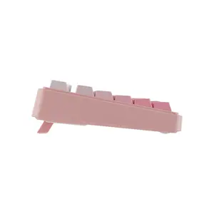 AULA F75 Gasket Mount Mechanical Keyboard Gradient Pink Edition, Compact Layout Design, RGB Lighting Effects, Mechanical Gaming Keyboard