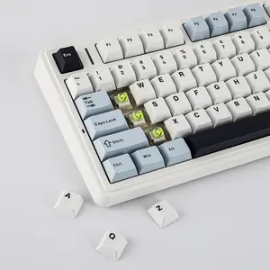 Aula F75 Glacier Blue Wireless Mechanical Gaming Keyboard, Reaper Switches, 75% Compact Layout, Tri-Mode Connectivity, RGB Backlighting, Hot-Swappable Keyboard