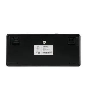 Aula F75 Thunder Black Wireless Mechanical Gaming Keyboard, Reaper Switches, 75% Compact Layout, Tri-Mode Connectivity, RGB Backlighting, Hot-Swappable Keyboard