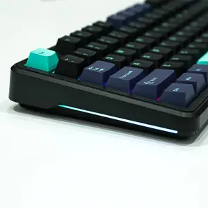 AULA F87 Pro Gasket Mechanical Keyboard Black Edition, RGB Lighting Effects, Gasket Mount Design, Premium Mechanical Gaming Keyboard