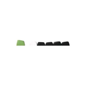 AULA F87 Pro Gasket Mount Mechanical Keyboard White Green Edition, RGB Lighting Effects, Gasket Mount Design, Compact Mechanical Gaming Keyboard