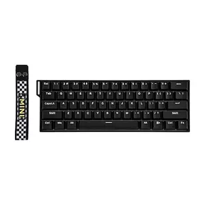 Aula MIN60 HE Magnetic Gaming Keyboard Black, LEOBOG Stormrise / Wind Cloud Magnetic Switches, 60% Compact Layout, Hall Effect Technology, RGB Backlighting, Esports Gaming Keyboard