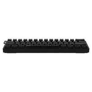 AULA MINI60 HE Pro Black Side-Printed Tri-Mode Hall Effect Magnetic Gaming Keyboard, Stormrise Magnetic Switch, 60% 61-Key Layout, 8K Polling Rate, 128K Scan Rate, 0.125ms Latency, Rapid Trigger, Hot-Swappable, RGB, 4000mAh Battery