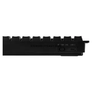 AULA MINI60 HE Pro Black Side-Printed Tri-Mode Hall Effect Magnetic Gaming Keyboard, Stormrise Magnetic Switch, 60% 61-Key Layout, 8K Polling Rate, 128K Scan Rate, 0.125ms Latency, Rapid Trigger, Hot-Swappable, RGB, 4000mAh Battery
