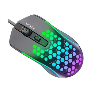 Aula S11 A603 Wired Gaming Mouse, 3600 DPI Optical Sensor, 4 Programmable Buttons, Adjustable DPI Levels, Ergonomic Gaming Mouse