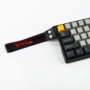 AULA WIN60 HE MAX Grey Yellow Wired Hall Effect Magnetic Gaming Keyboard, Wing Chun Magnetic Switch, 60% 61-Key Layout, 8000Hz Polling Rate, 0.02mm Precision, Rapid Trigger, Hot-Swappable, South-Facing RGB