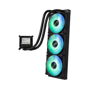 ASUS AYW Prime LC 360 ARGB LCD All-in-One CPU Liquid Cooler, 2.3 Inch LCD Display, 360mm Radiator, Triple ARGB PWM Fans