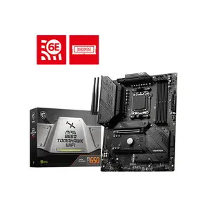 MSI MAG B650 TOMAHAWK WIFI ATX Gaming Motherboard, AMD B650 Chipset, AM5 Socket, DDR5 Memory Support, PCIe 4.0 Expansion, WiFi Connectivity Performance Gaming Platform