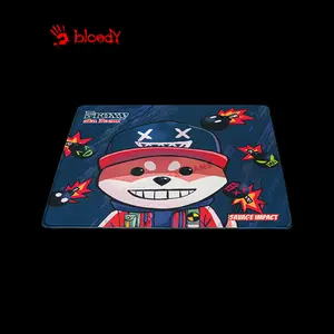 Bloody BP-45 Proxy Boom Ink Gaming Mouse Pad, 450 x 400 x 3mm Extended Surface, Proxy Boom Ink Edition Design, Precision Tracking Surface, Anti-Slip Rubber Base, Gaming Mouse Mat