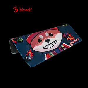 Bloody BP-45 Proxy Boom Ink Gaming Mouse Pad, 450 x 400 x 3mm Extended Surface, Proxy Boom Ink Edition Design, Precision Tracking Surface, Anti-Slip Rubber Base, Gaming Mouse Mat