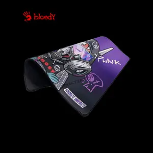 Bloody BP-45W Cypher Ghost Waterproof Gaming Mouse Pad, Smooth Precision Surface, Water-Resistant Coating, Anti-Slip Rubber Base, Optimized Gaming Tracking Mouse Mat