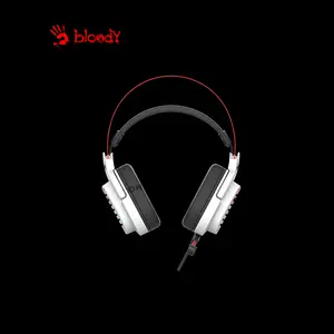 Bloody G560 Naraka Gaming Headset, Virtual 7.1 Surround Sound, Noise-Cancelling Microphone, RGB Lighting Effects, Naraka Edition Over-Ear Gaming Headset