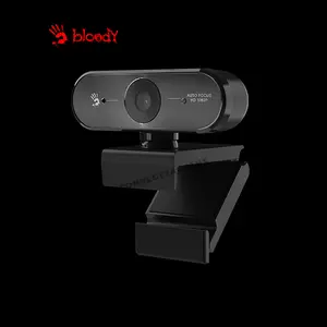 Bloody GK30 Full HD Auto Focus Gaming Webcam, 1080P 30FPS Resolution, Rapid Auto Focus, 75° Wide Viewing Angle, Digital Microphone, USB 2.0 Connectivity