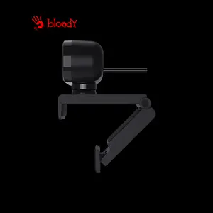 Bloody GK30 Full HD Auto Focus Gaming Webcam, 1080P 30FPS Resolution, Rapid Auto Focus, 75° Wide Viewing Angle, Digital Microphone, USB 2.0 Connectivity